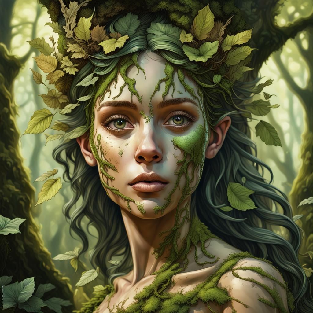 Dryad - AI Generated Artwork - NightCafe Creator