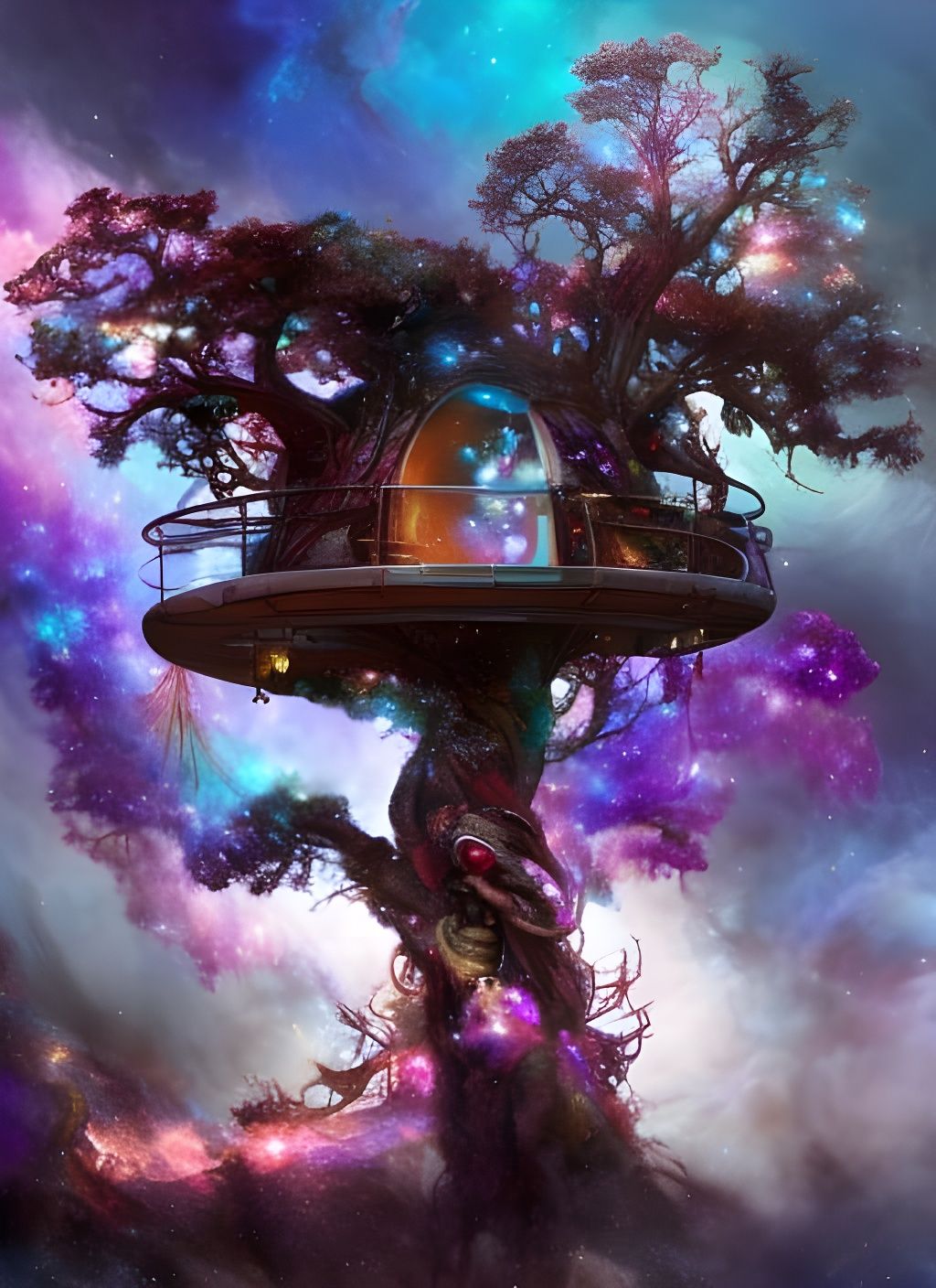 Cosmic Hangout  by @Eclectic