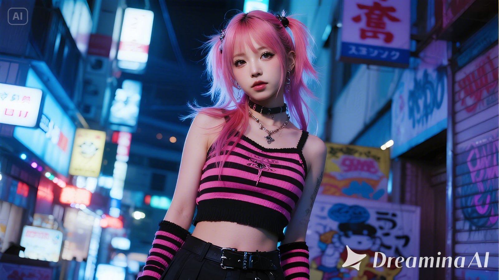 punk gyaru style of okinawa, shibuya and harajuku