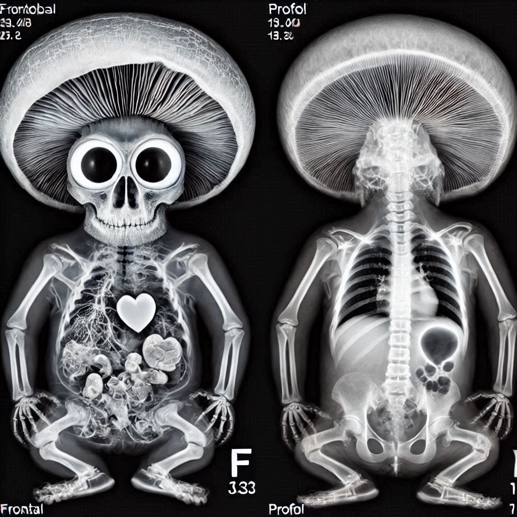 X-Rayed Dungus  by @Triangulus