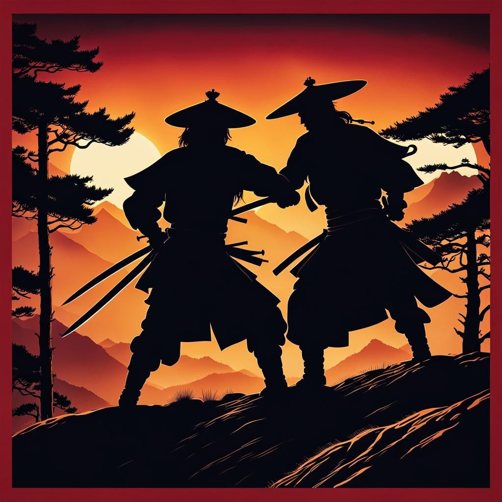 The fight.  by @Pigsy