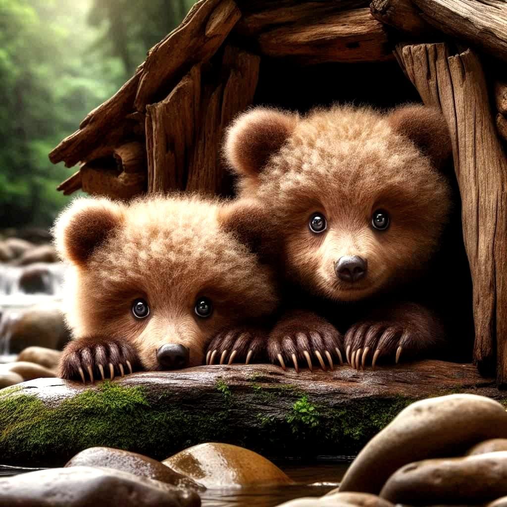 Playful cubs ☘🌿🍃