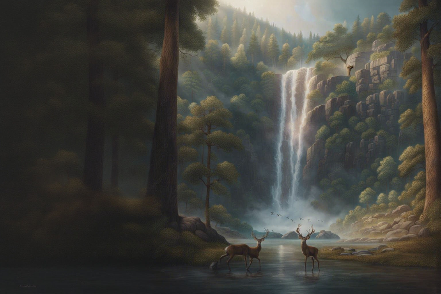 Landscapes - Paradise Falls