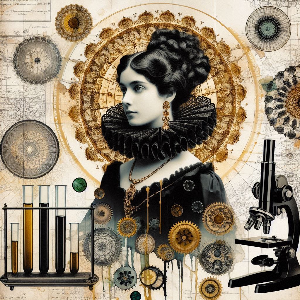 Victorian Lab Collage