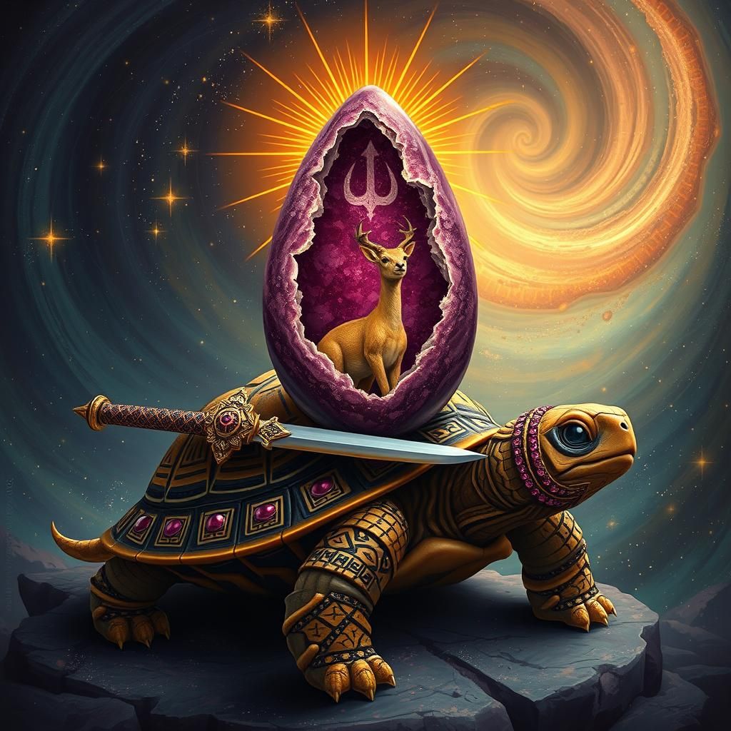 Symbol Aztec Geode Ibex Trident Tortoise Artistic Rhodolite ...