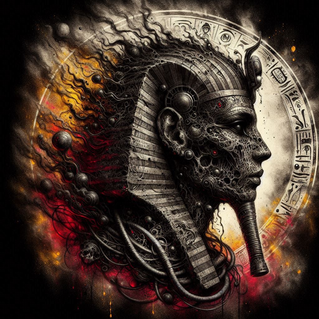 Photorealistic Egyptian God Ammit