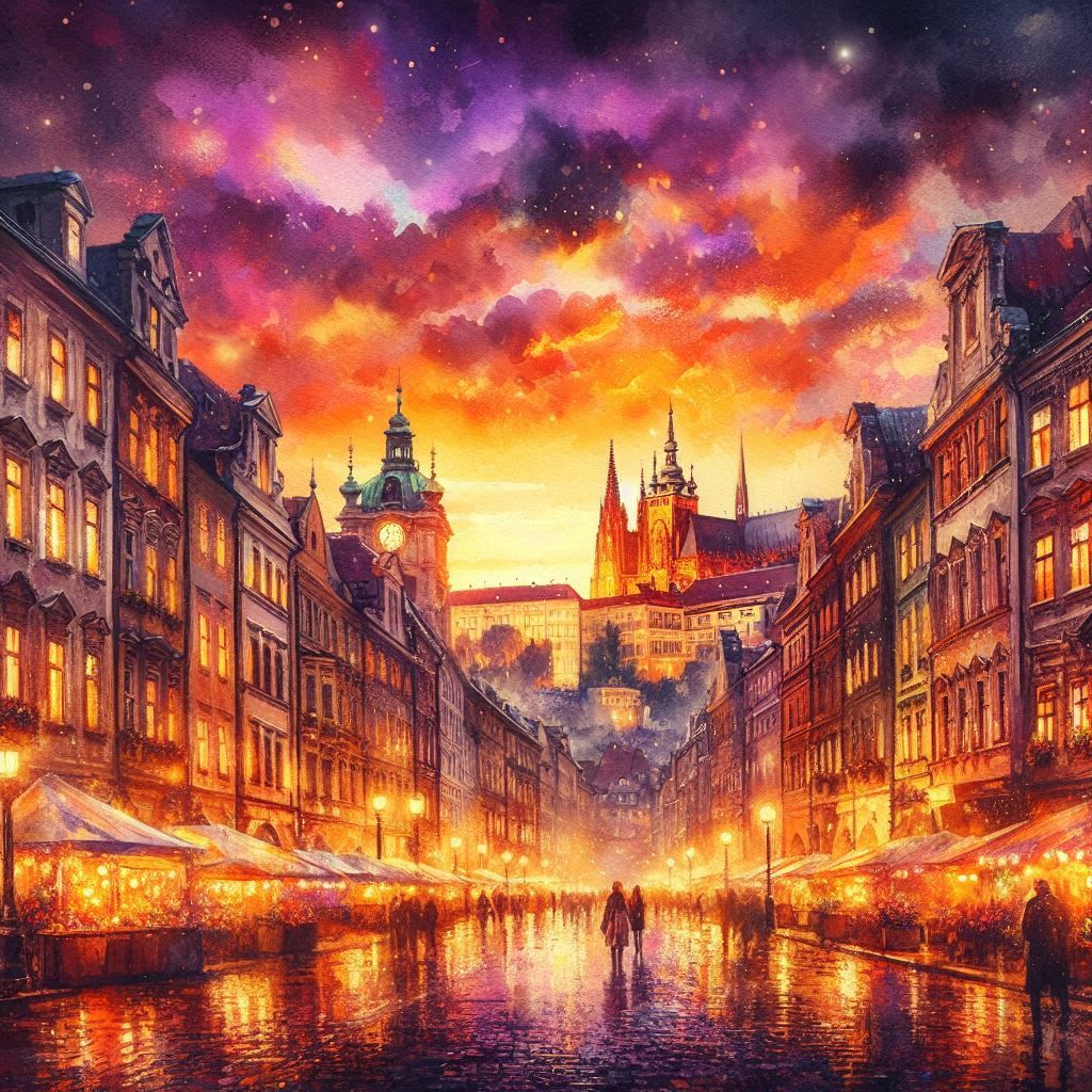 A Dreamy Romantic City Scape #4
