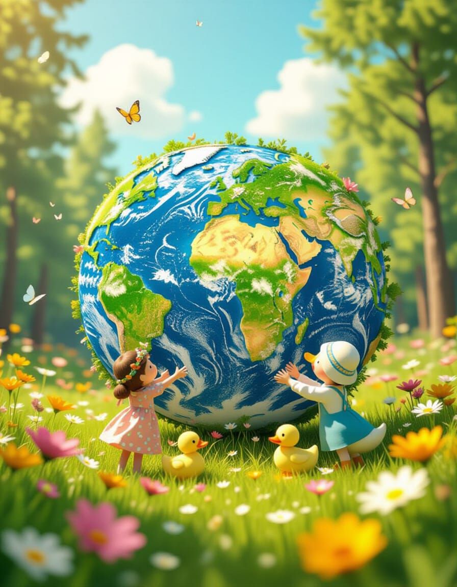 Earth  by @FarfOuille