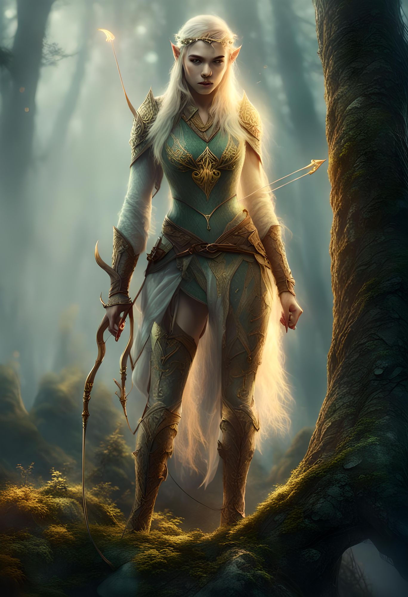 Elven Archer woman