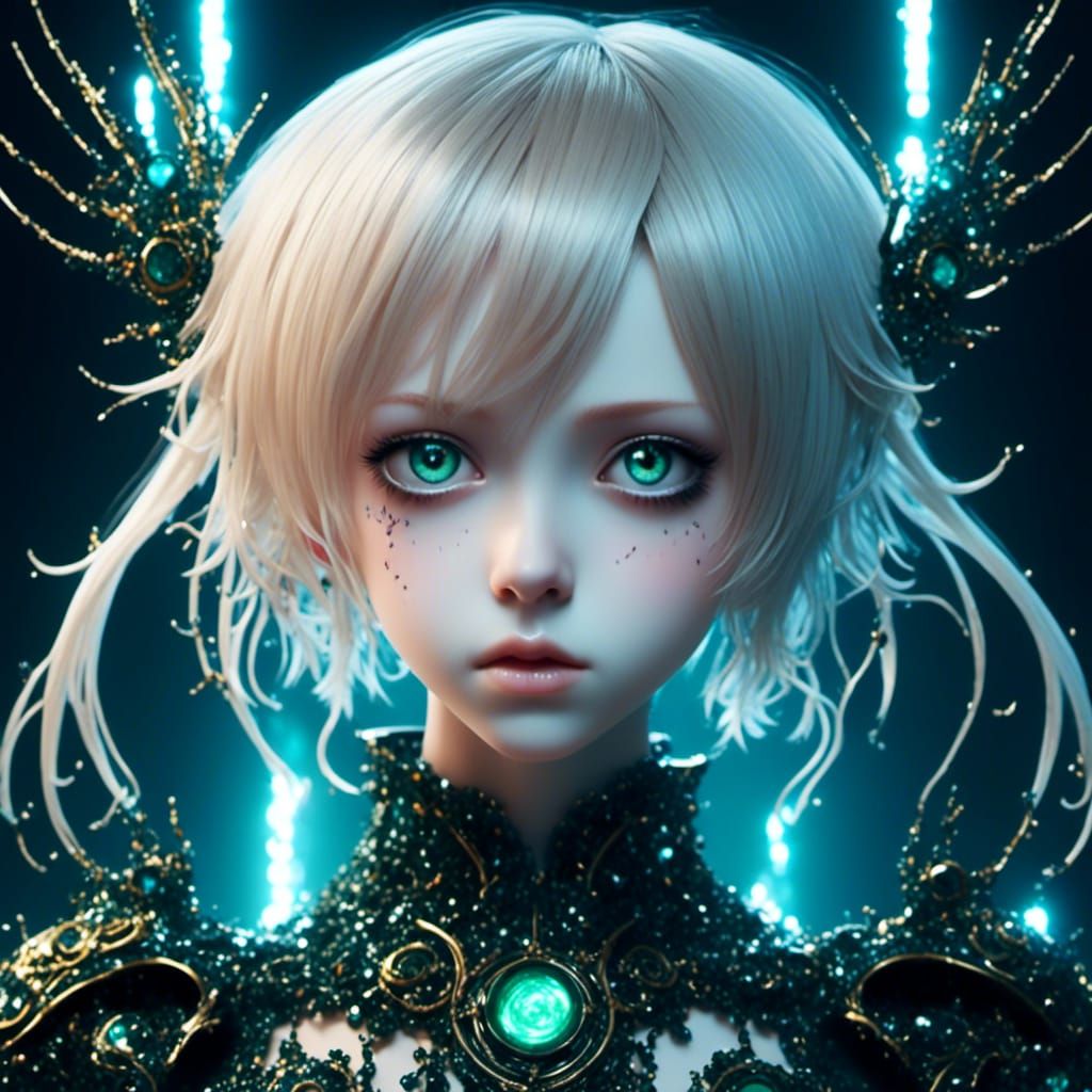  <lora:G-Anime:1.0> innocent 