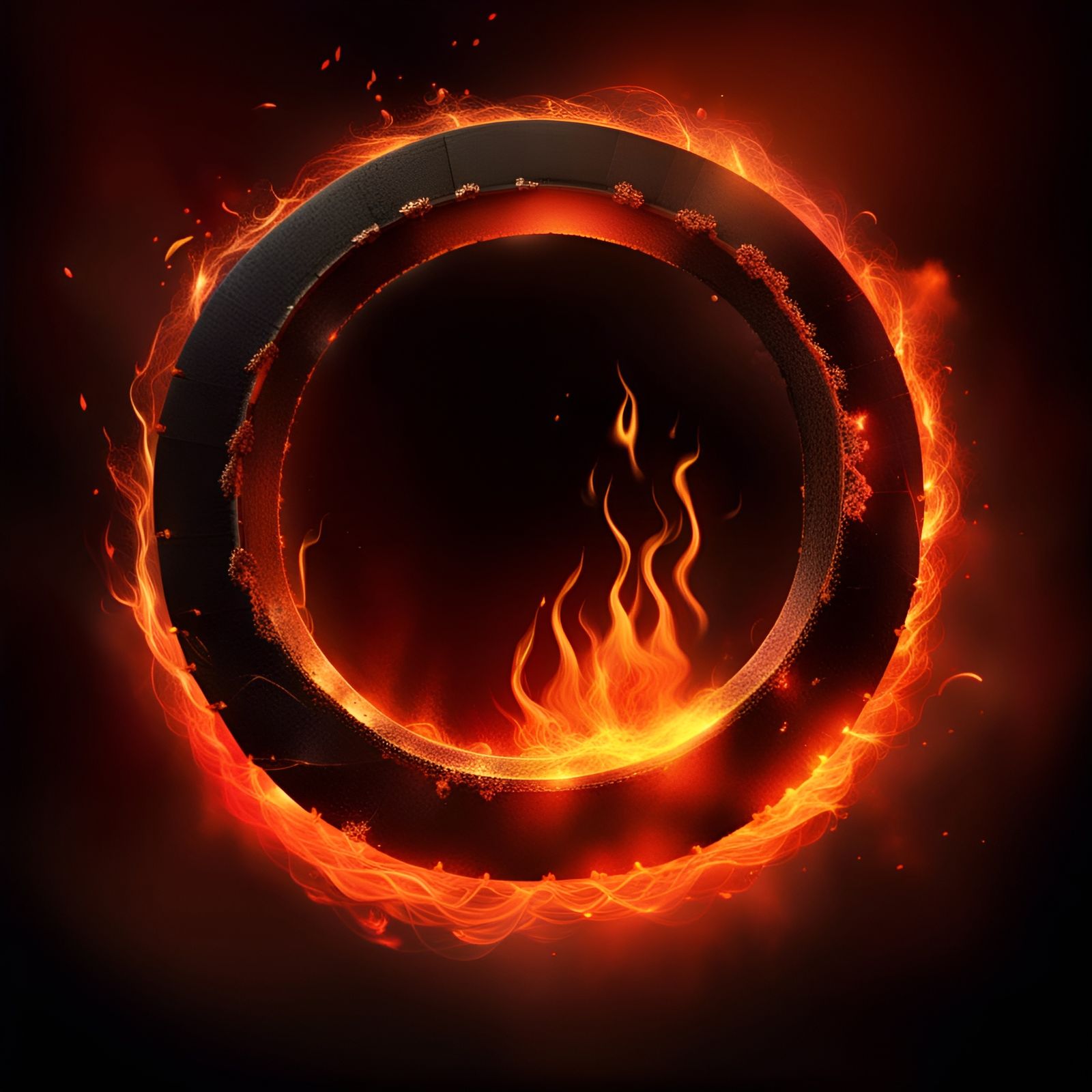 Johnny Cash: Ring of Fire - AI Generated Artwork - NightCafe Creator