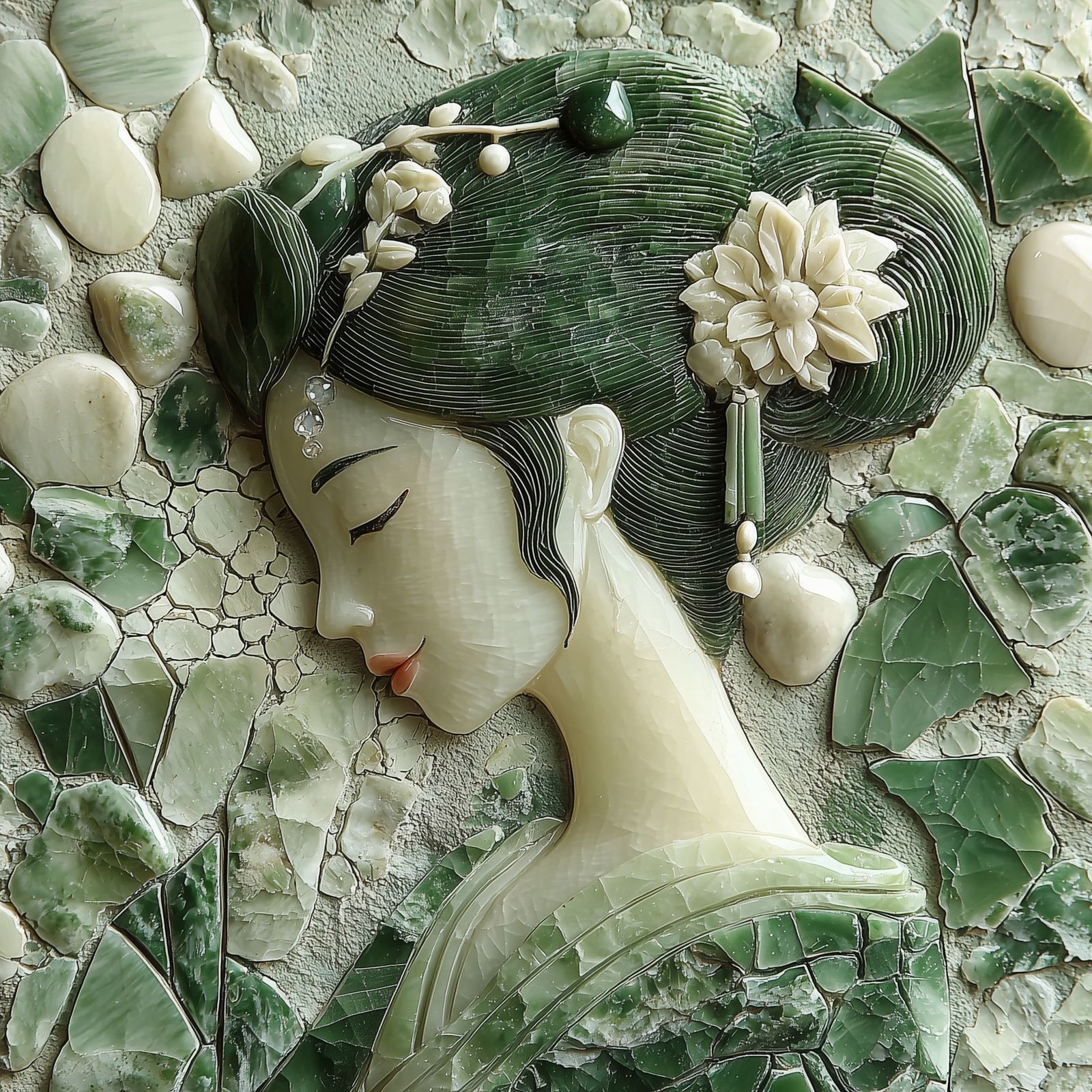 Jade Art Geisha