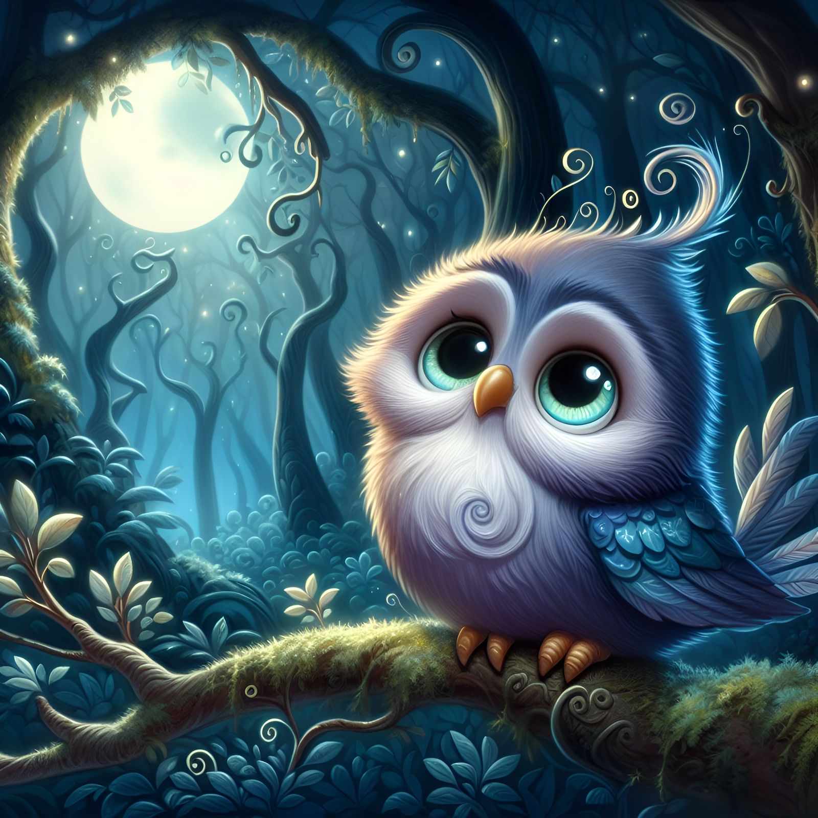 Whimsical Owls
