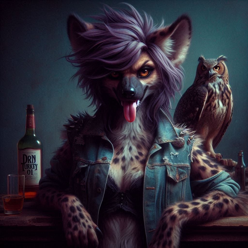 Portrait of Scuzzy and Dookie