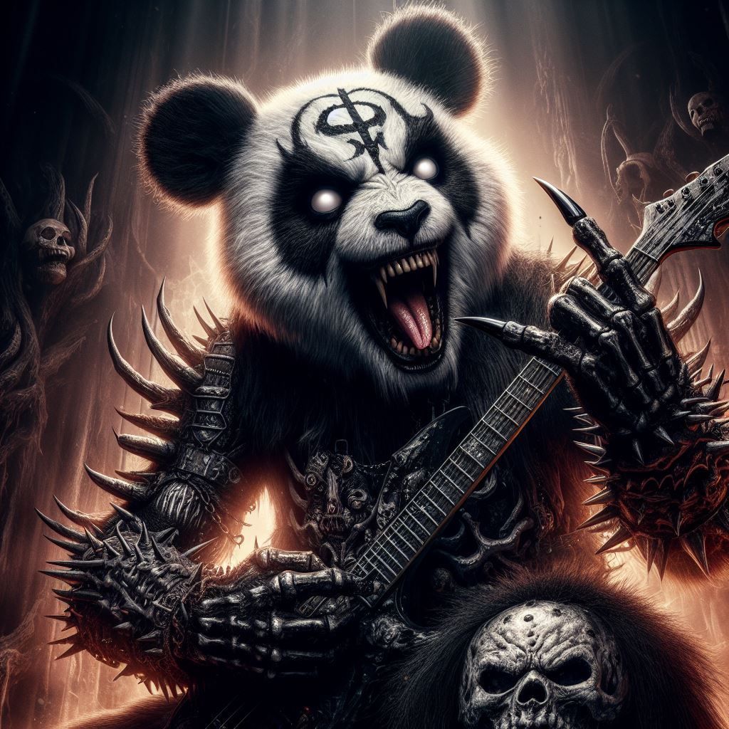 Black Metal Panda