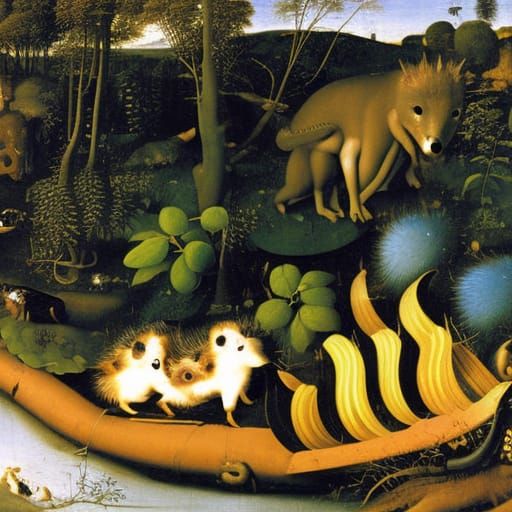 Hedgehog in hedgehog's forest meet hedgehogs and hedgehoggin...