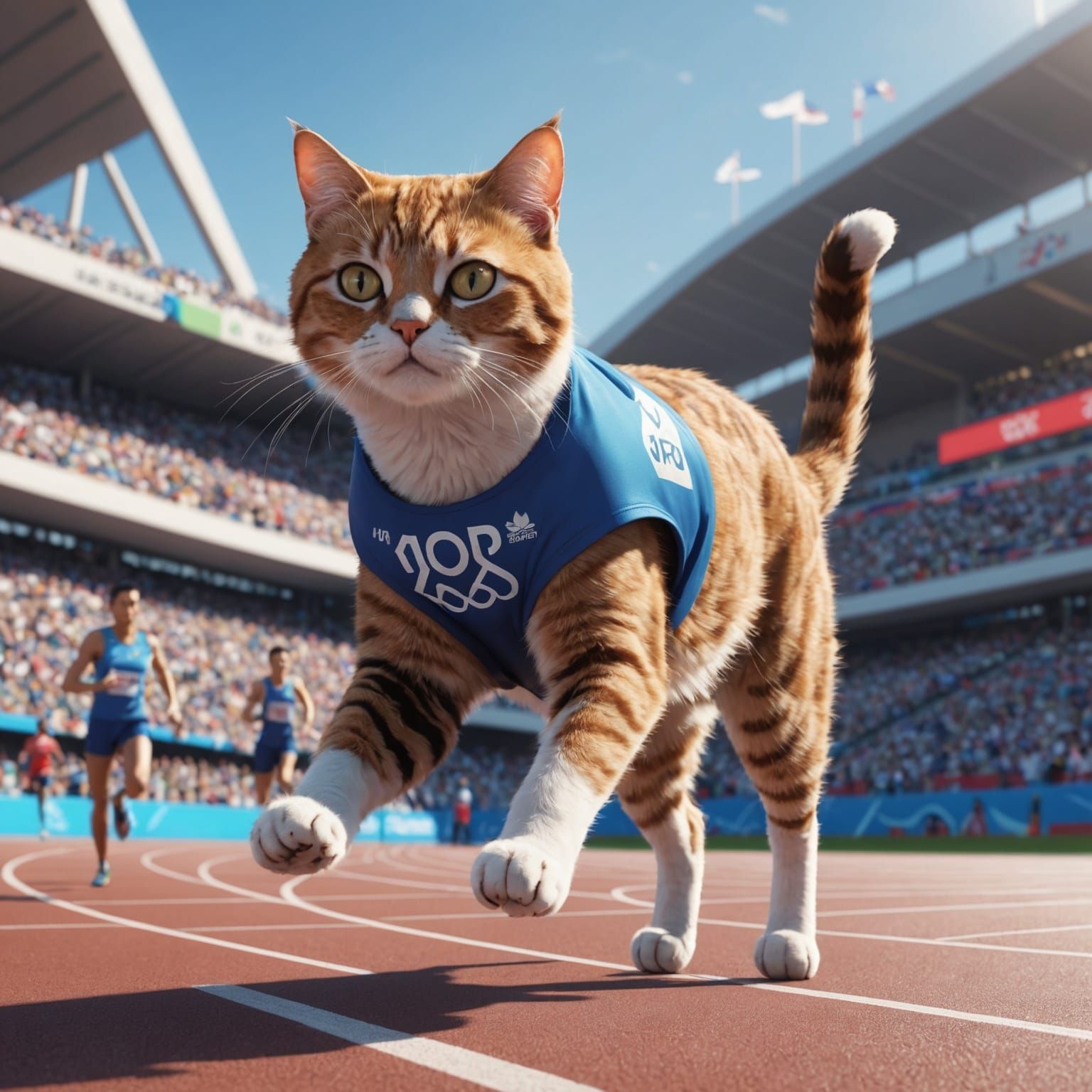 A cat
