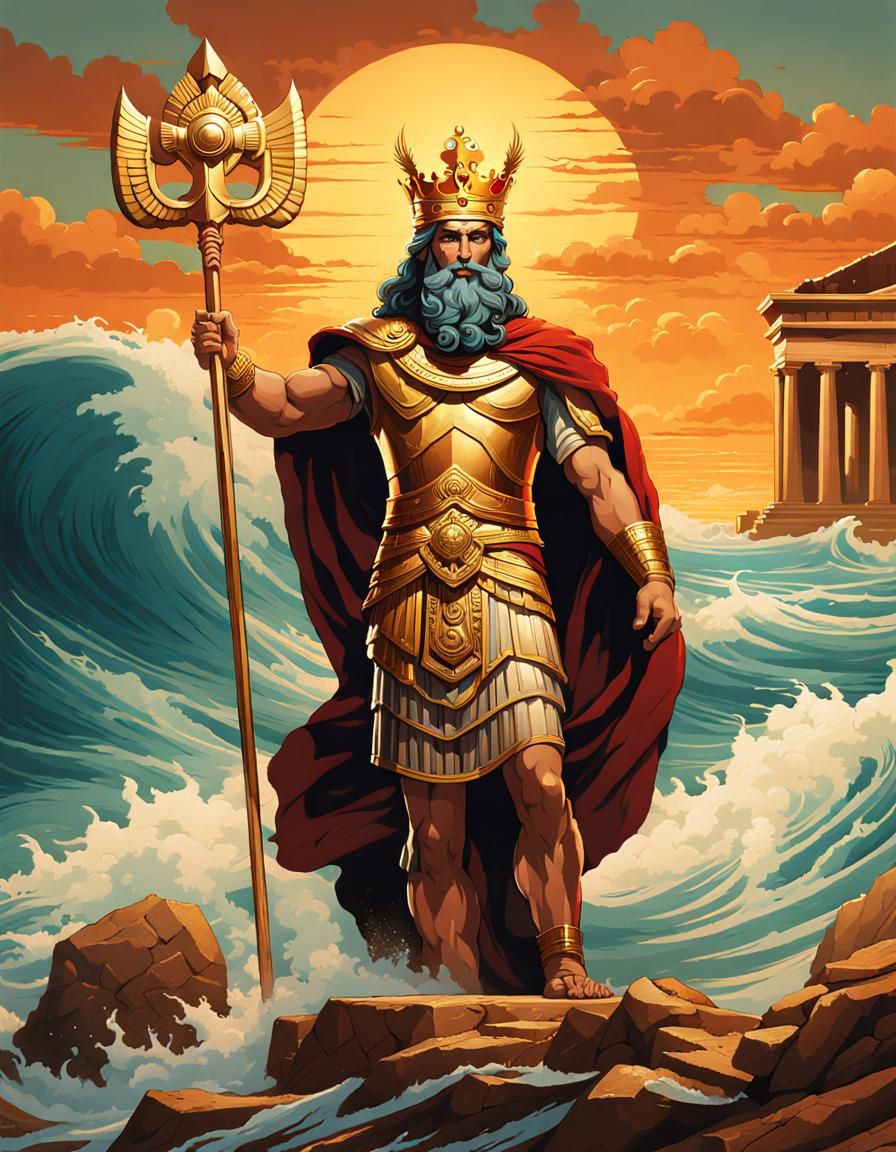 Melkart, the Phoenician god of Tyre - AI Generated Artwork - NightCafe ...