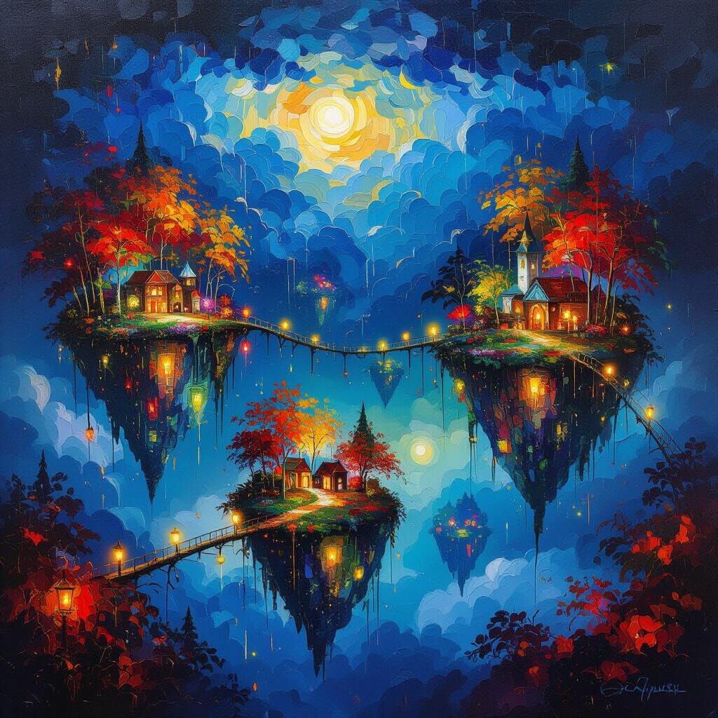 Islands of the Clouds  by @Nel