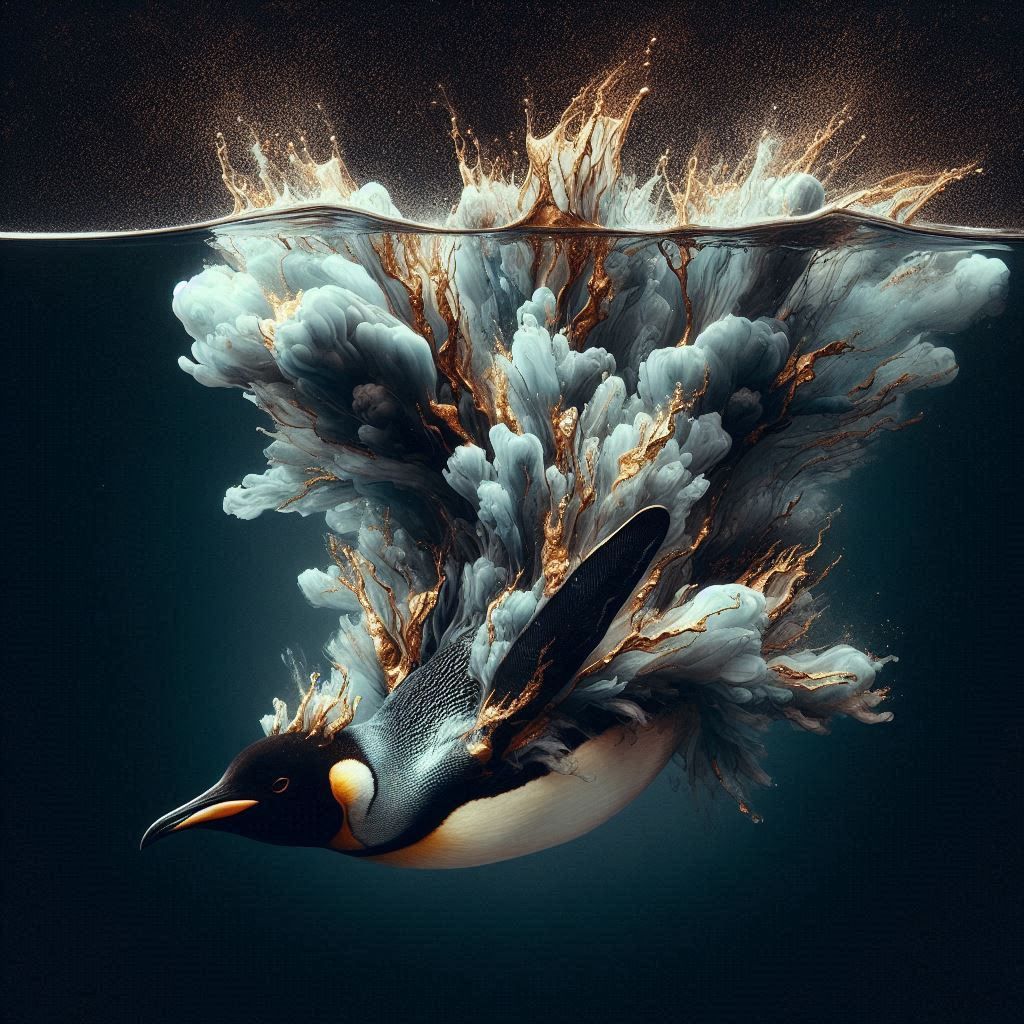 Emperor Penguin Dive