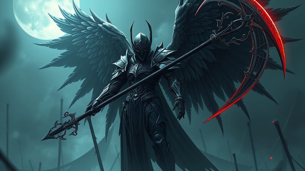 Angel of Death  by @shiawasena