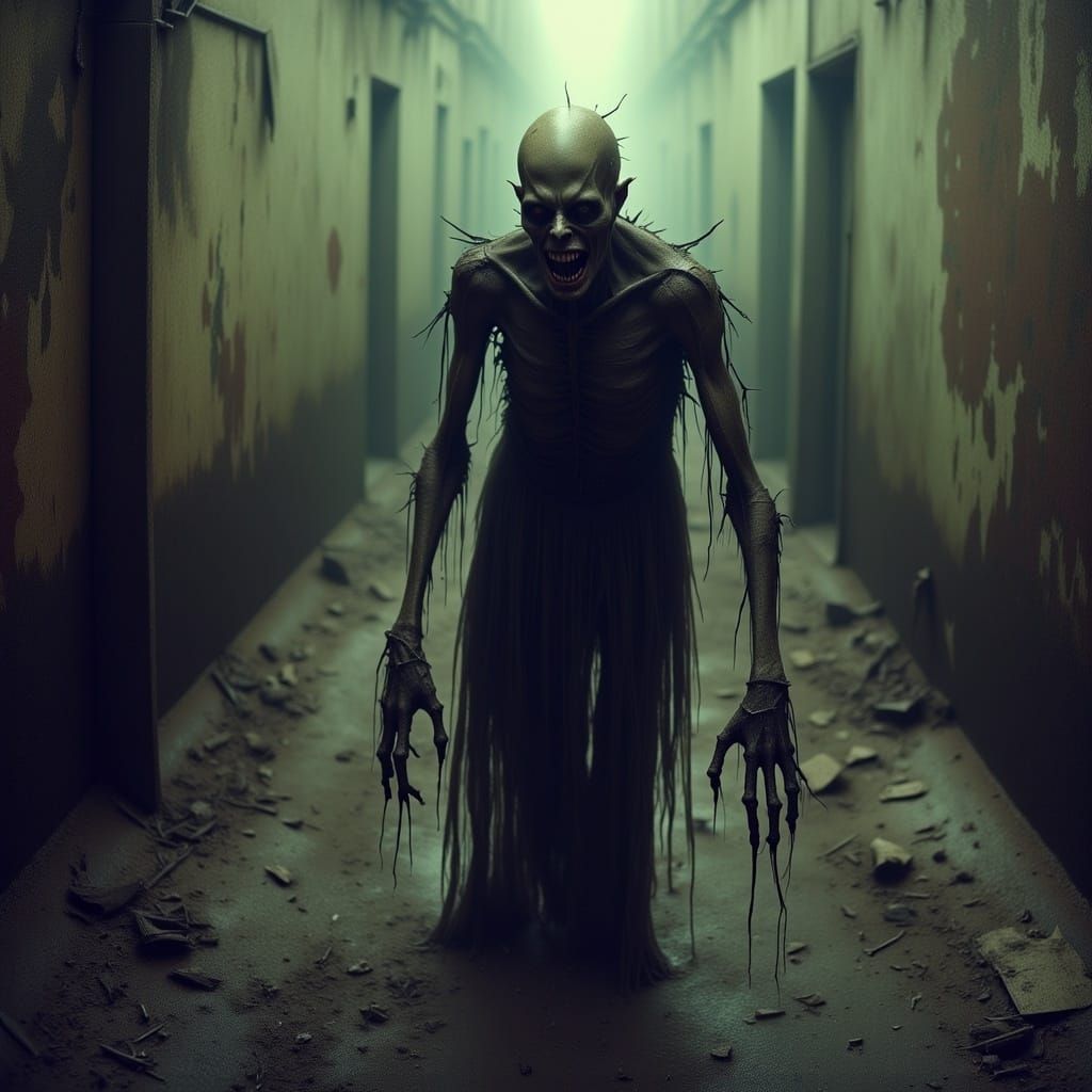 <lora:Nightmare v2:1.0>a terrible zombie ghoul orde , ragging in a street,   by Sarah Moon , Bill Henson, Masahisa Fukase, Nicola Samori , Z...