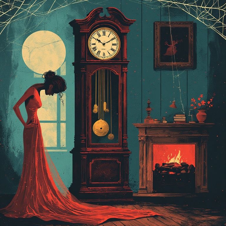 Grandfather clock