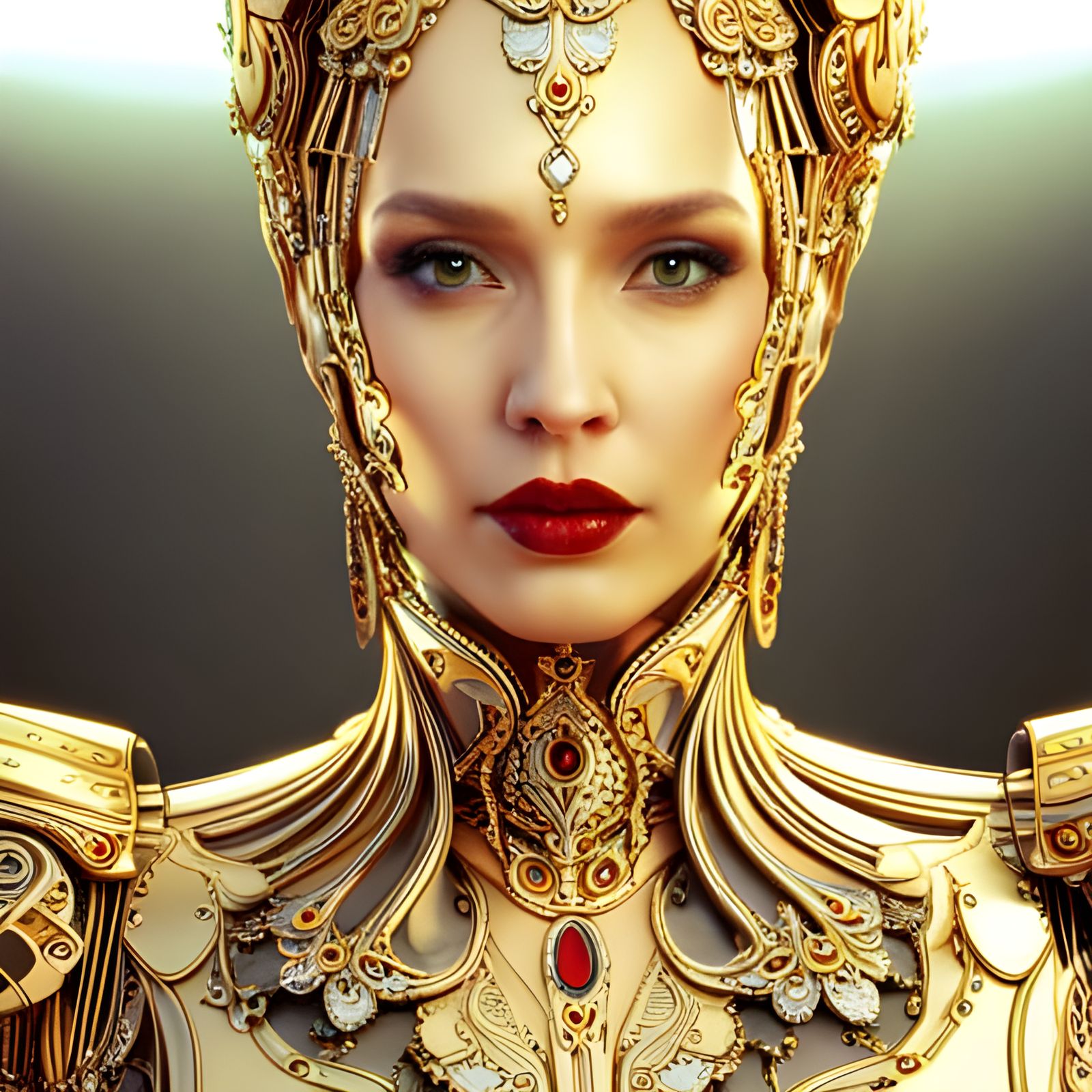 Cybernetic Aristocrat   by @Colin Sean