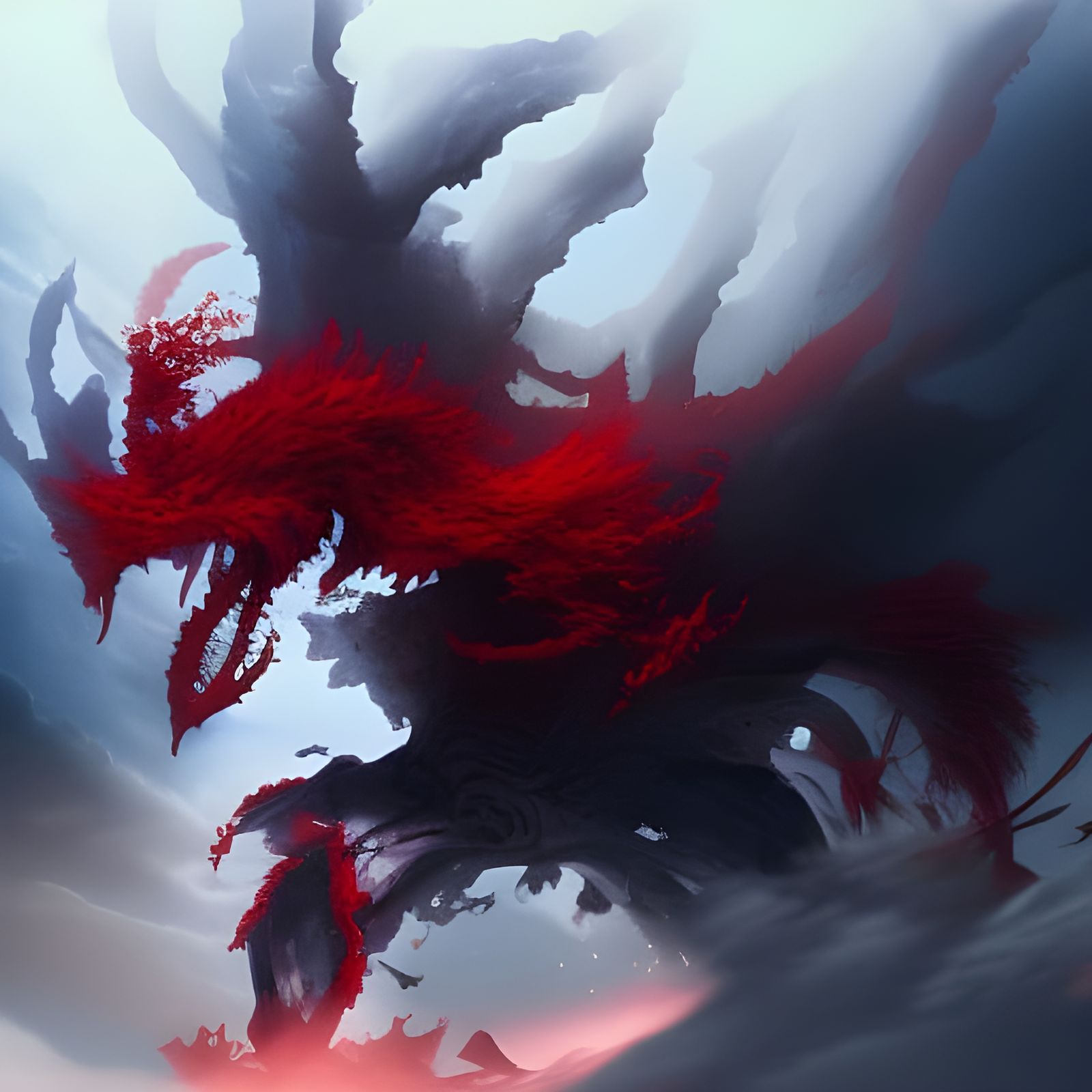 8K 3D dragon - AI Generated Artwork - NightCafe Creator