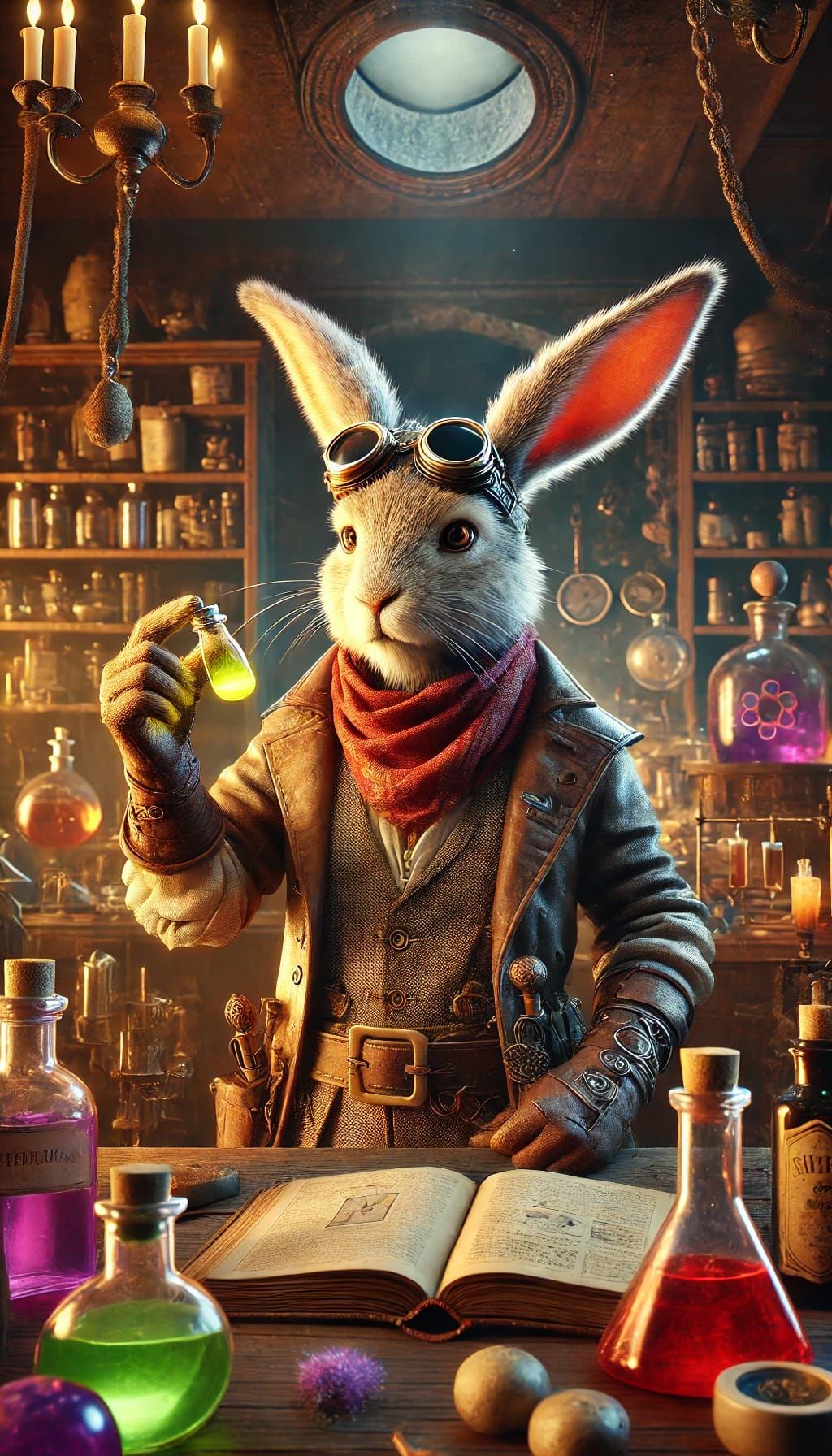 Harengon Adventurer: The Ingenious Alchemist