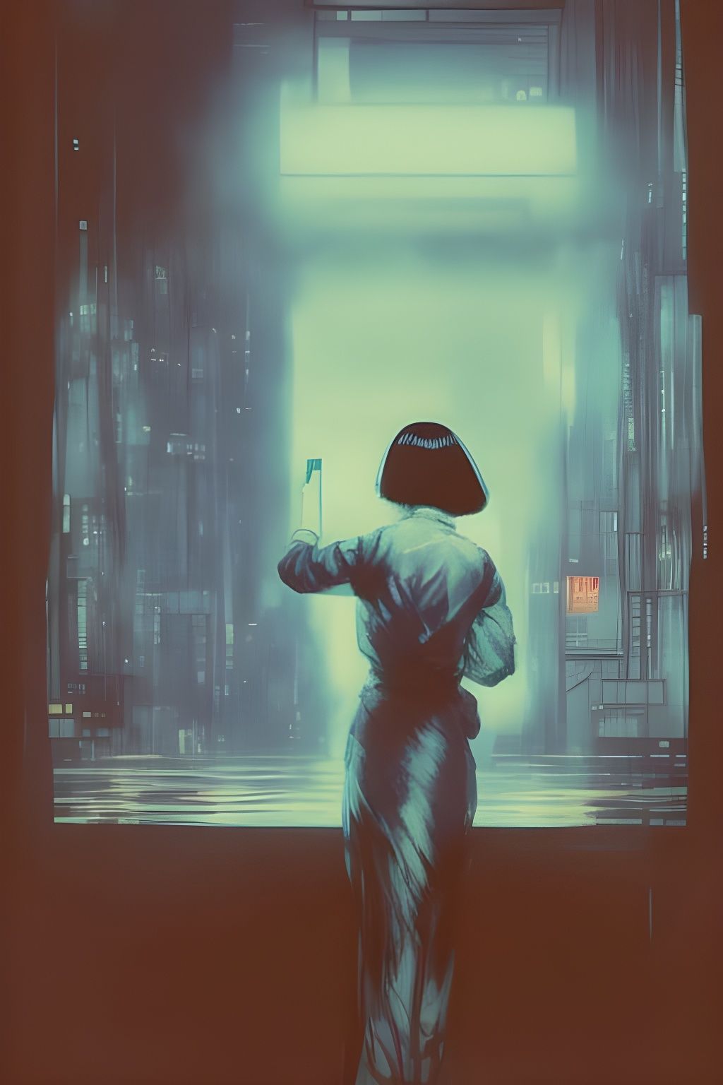 Through the looking glass AI Generated Artwork NightCafe Creator