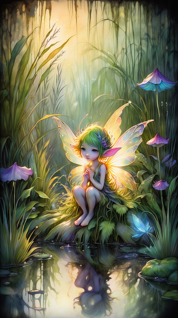 The lake fairy Brigitte