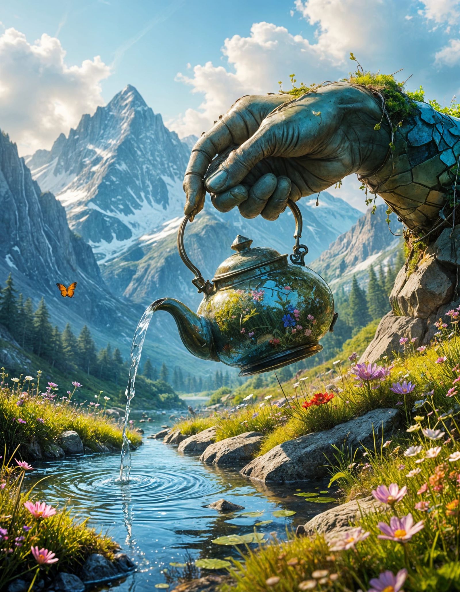 Streams of Living Water  by @toomanynates