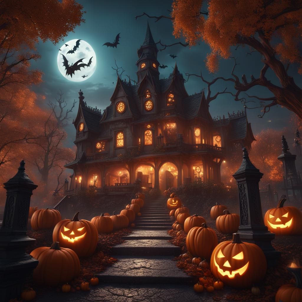 Halloween festival - AI Generated Artwork - NightCafe Creator