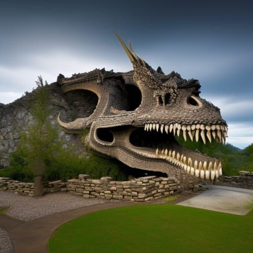 Dragon Skull Exibit