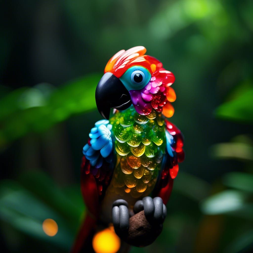 Polly wants a cracker!  by @Umbriel 