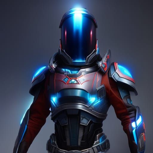 space suit hi tech; futuristic; nano; character design, cinematic lightning, galaxy nebula background, ...  by @Coop Dohzner