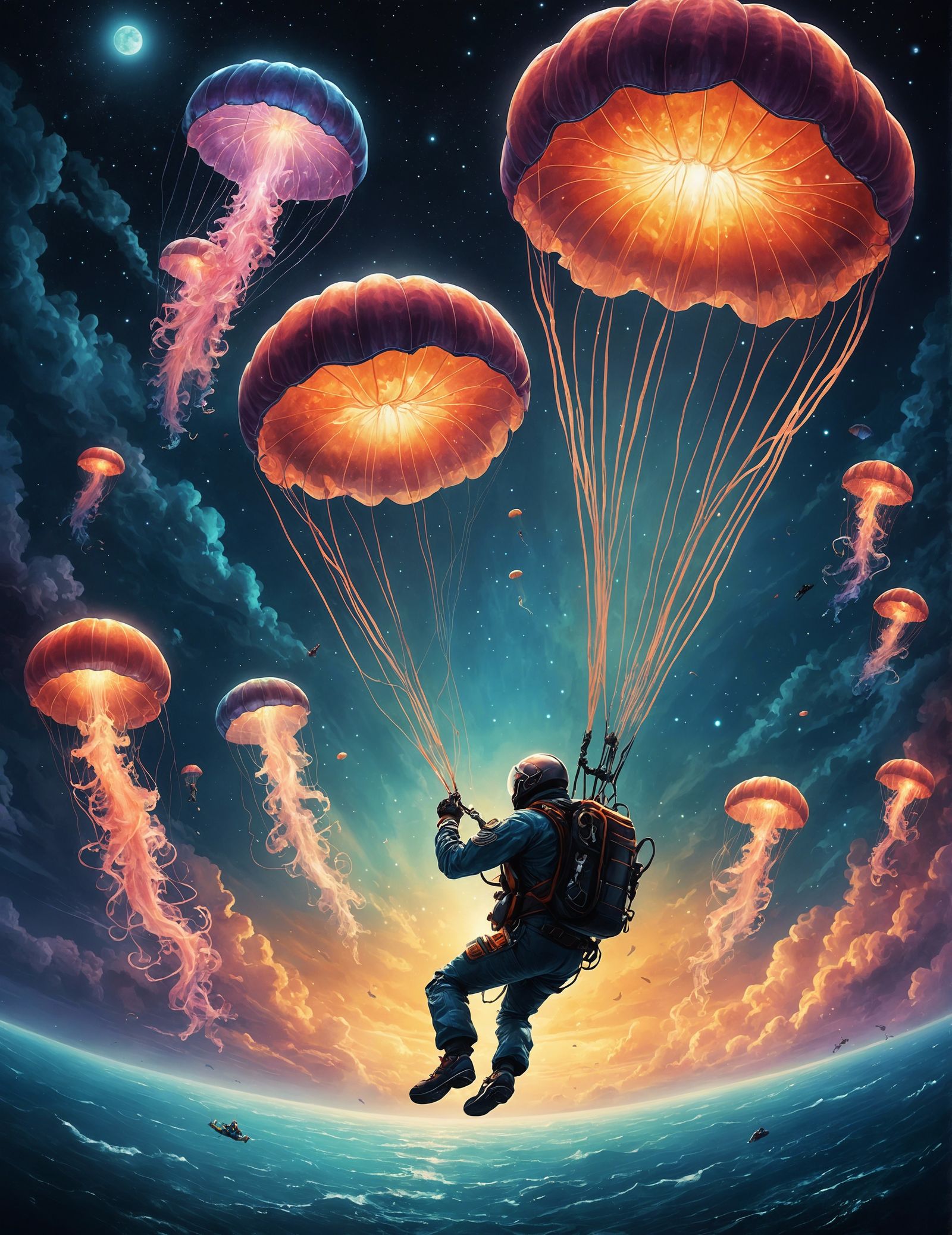 Skydiving through my Lucid dream V.2