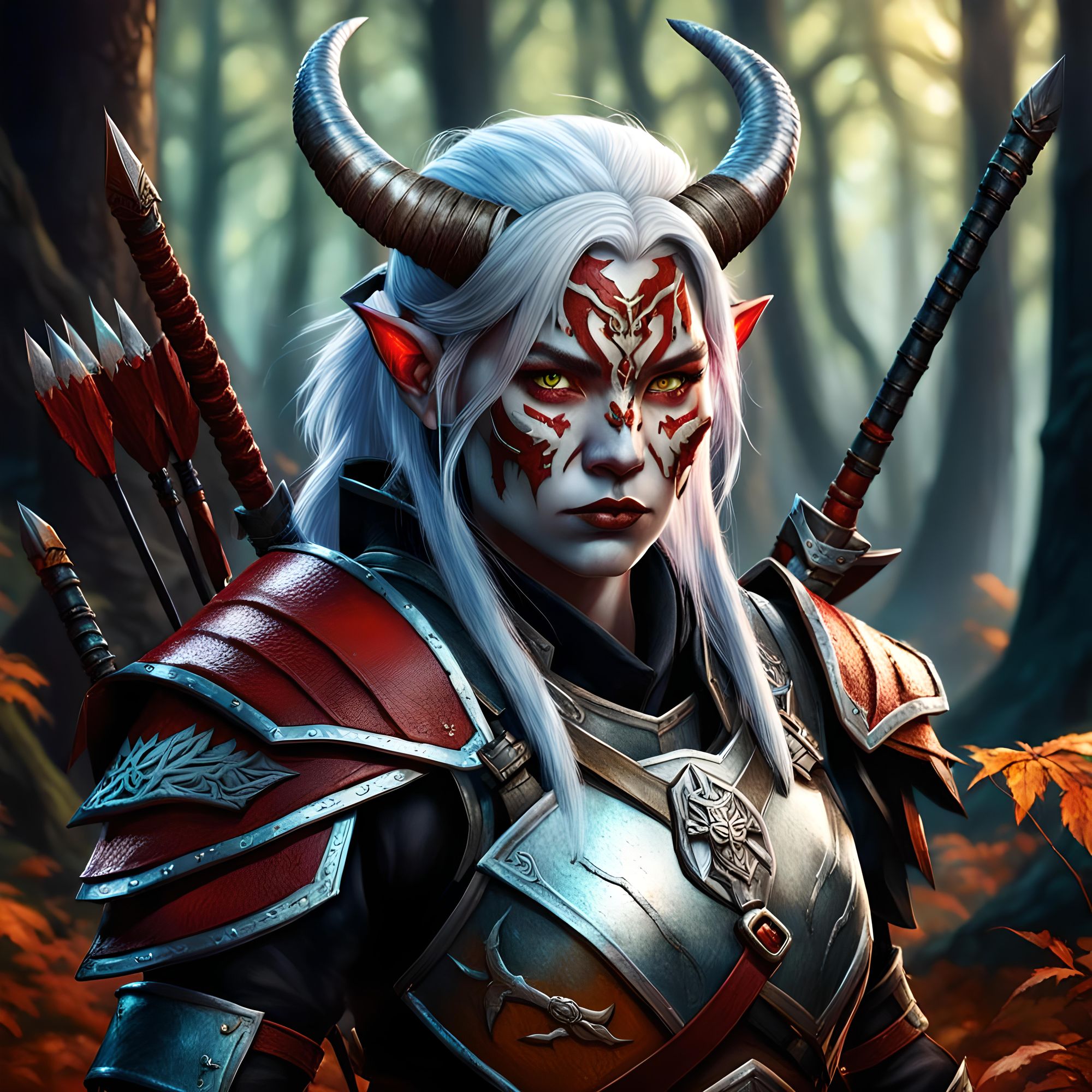 DnD Oni Ranger Concept