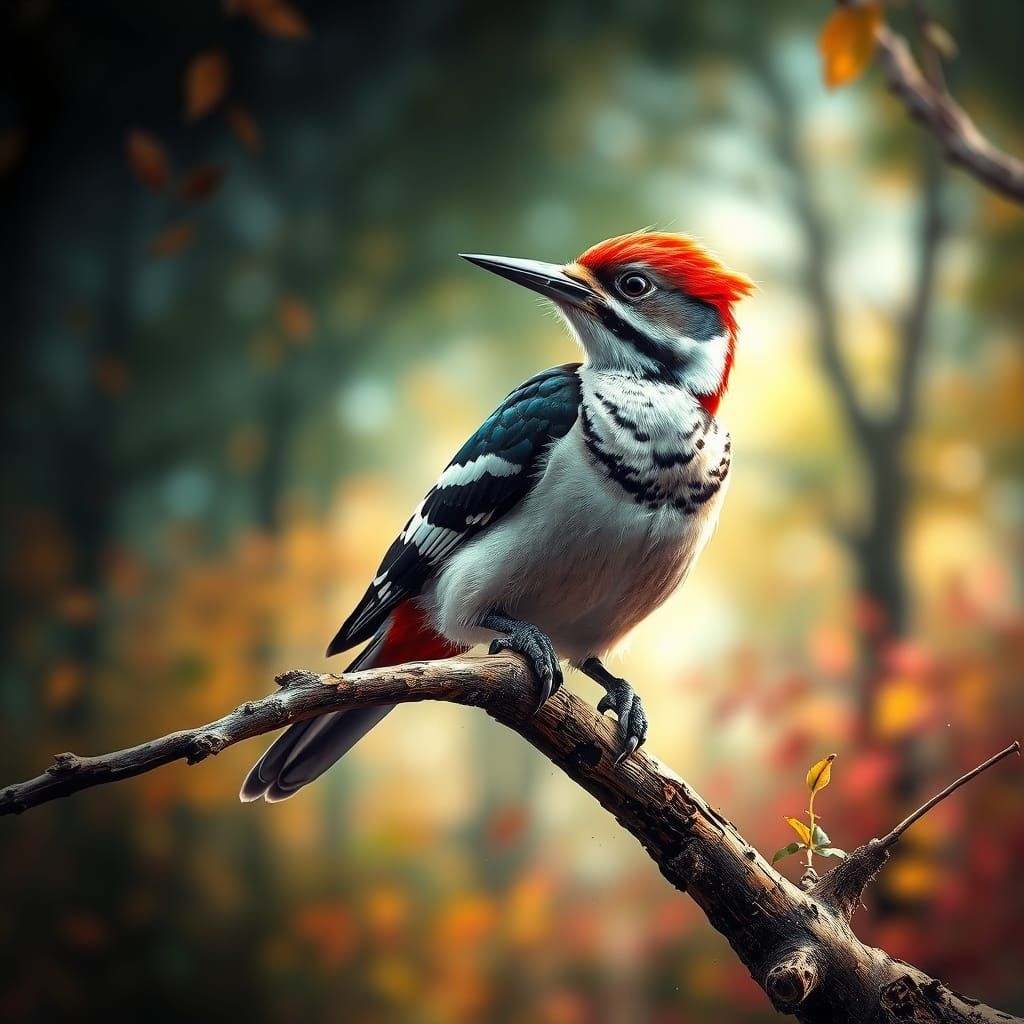 woodpecker  by @nixxxnutz
