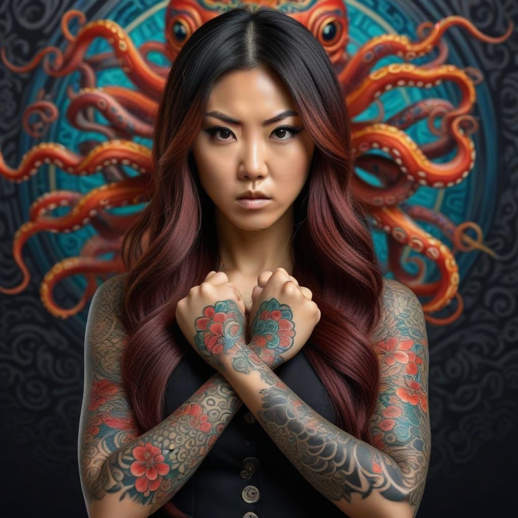 Woman in anger II
