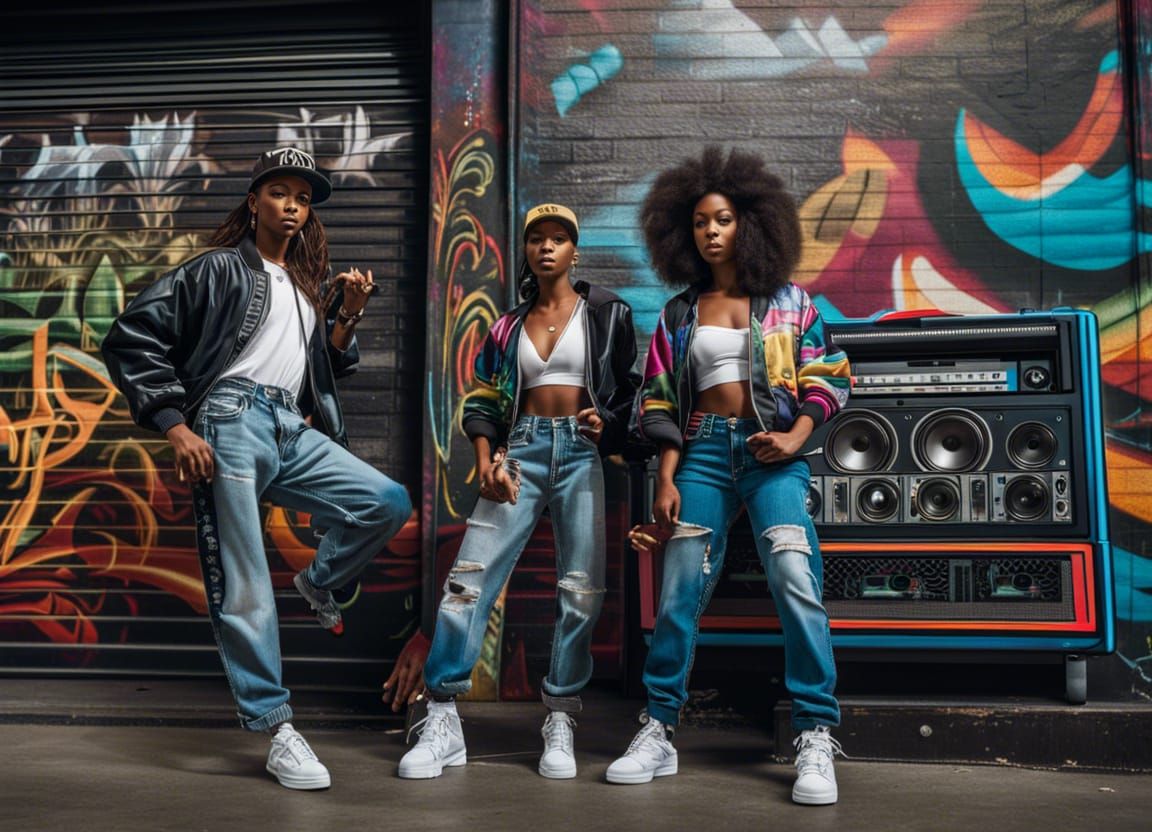 Hip Hop Boombox  by @Mrcloo