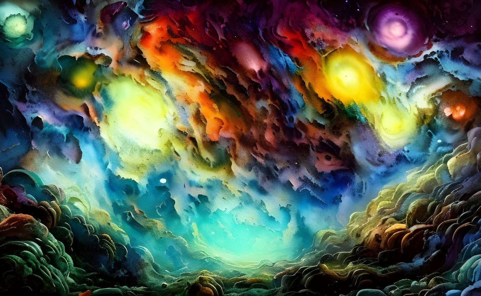 Cosmic 3 - AI Generated Artwork - NightCafe Creator