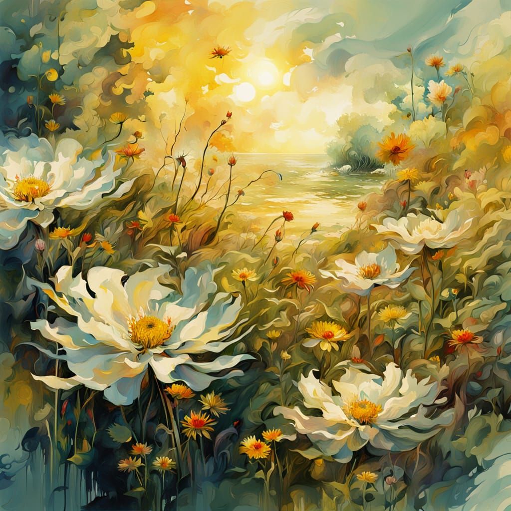  summer,flowers, nature  by @Margot