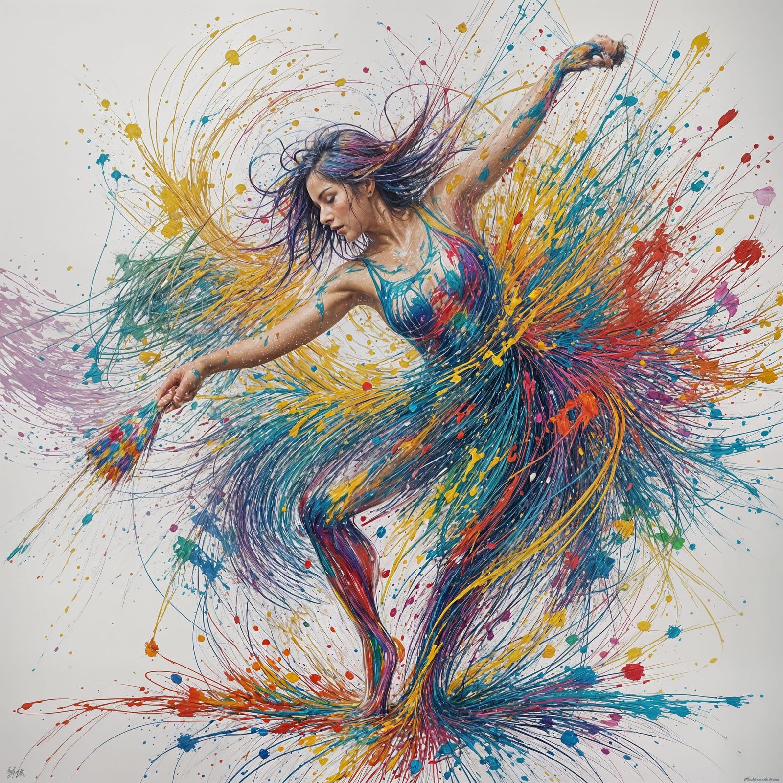 Abstract splash  by @Brendan Buller