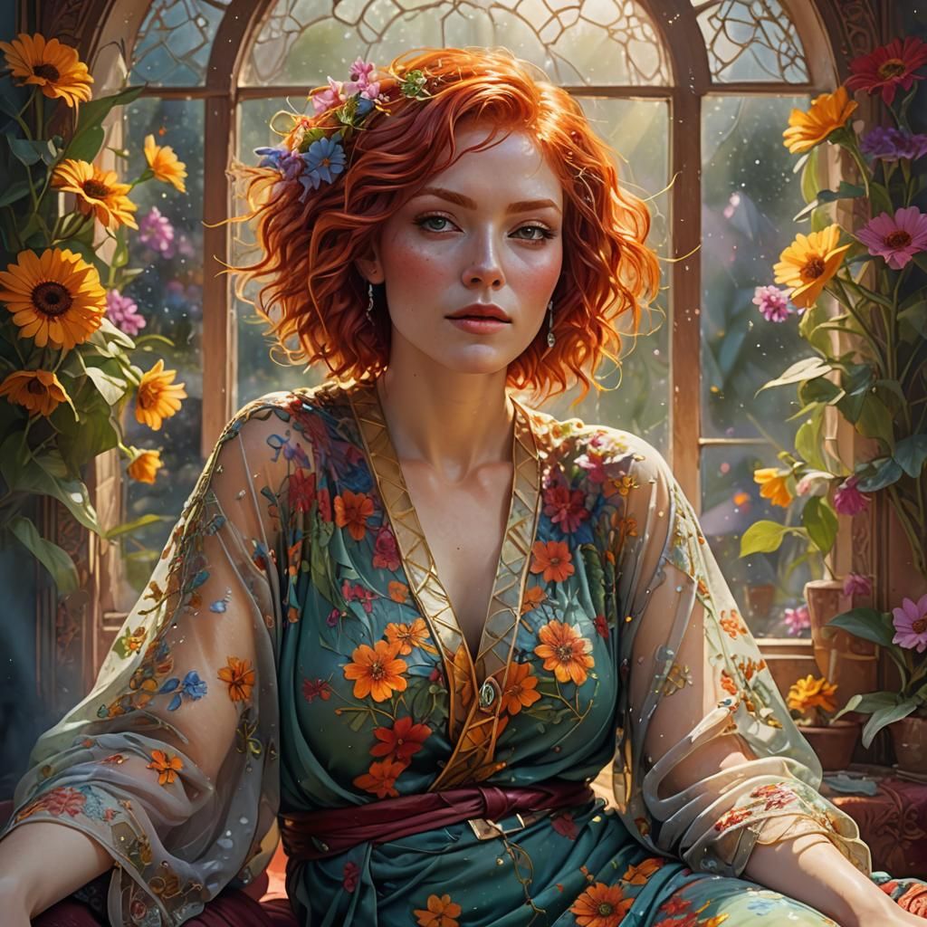 Redhead Wild Hair