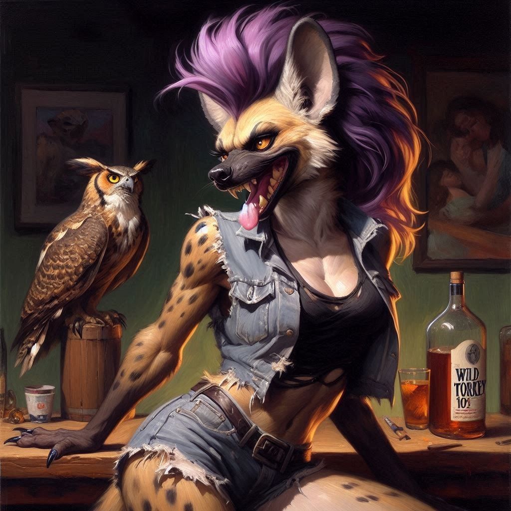 Owl and Hyena