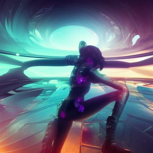 Falling through an infinity
