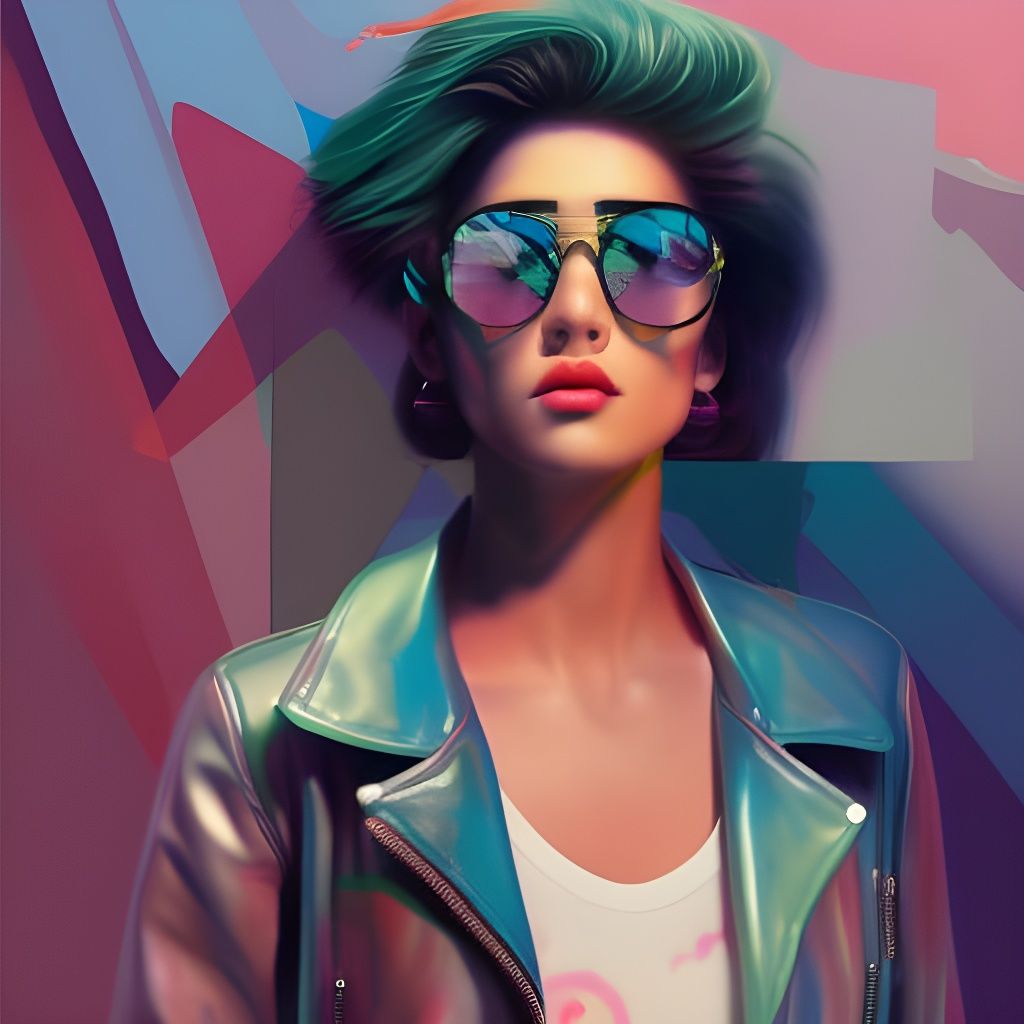 80’s Cool - AI Generated Artwork - NightCafe Creator