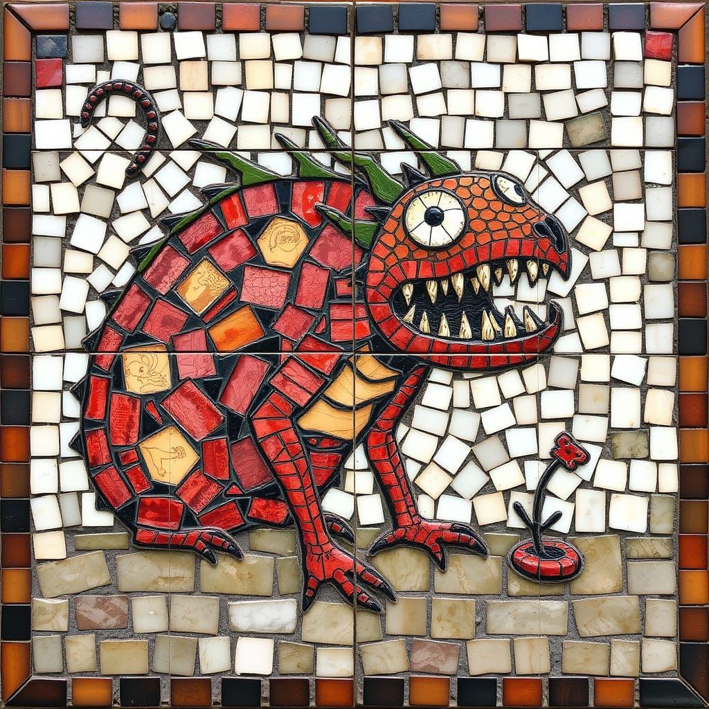 Where the Mosaic Ends...  by @Creative Energy Labs